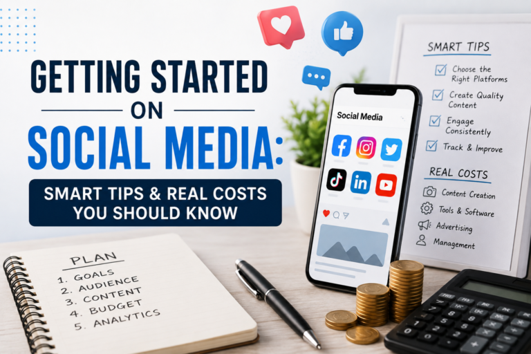 Getting Started on Social Media: Smart Tips & Real Costs You Should Know
