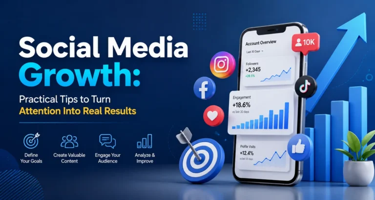 Social Media Growth: Practical Tips to Turn Attention Into Real Results